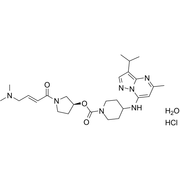 CDK7-IN-2 hydrochloride hydrate 2326428-24-2
